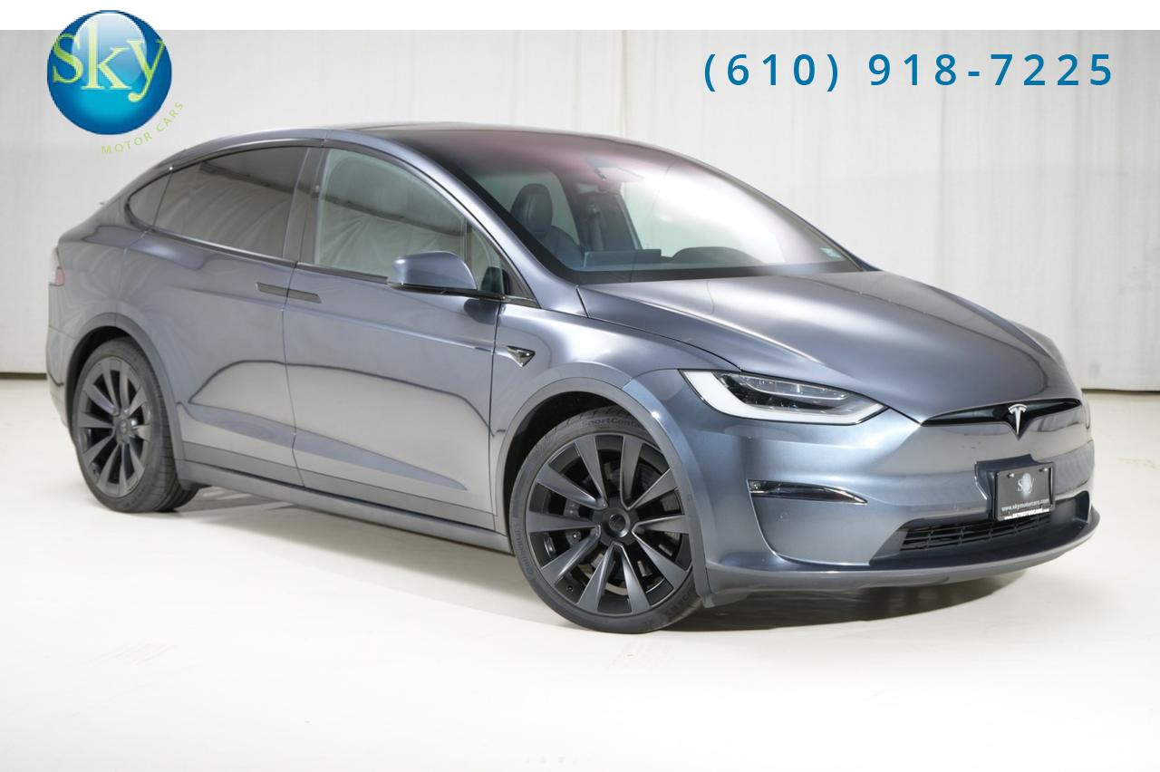 2022 Tesla Model X AWD Plaid 6-PASSENGER FULL SELF-DRIVING (FSD) West Chester PA