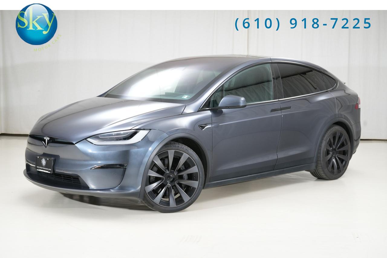 2022 Tesla Model X AWD Plaid 6-PASSENGER FULL SELF-DRIVING (FSD) West Chester PA