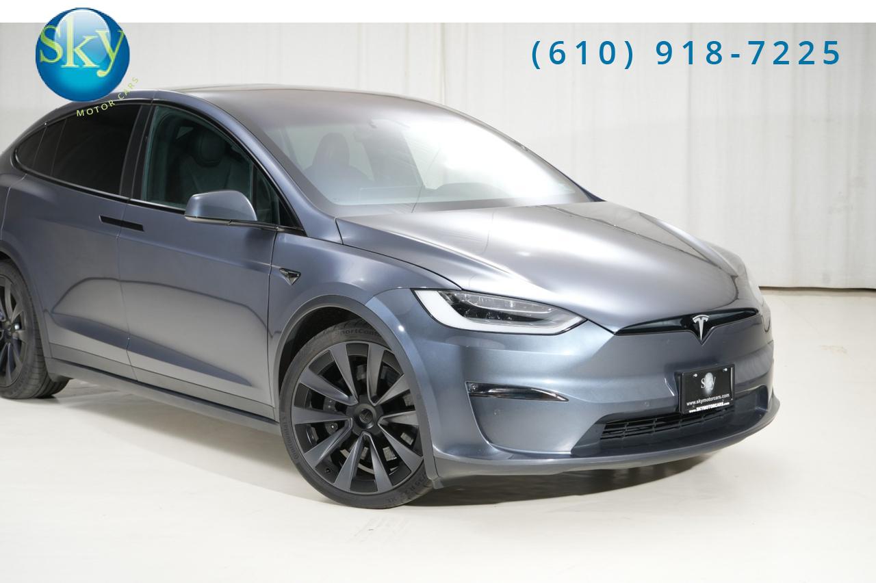 2022 Tesla Model X AWD Plaid 6-PASSENGER FULL SELF-DRIVING (FSD) West Chester PA