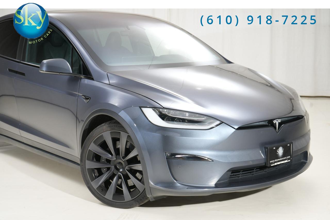 2022 Tesla Model X AWD Plaid 6-PASSENGER FULL SELF-DRIVING (FSD) West Chester PA