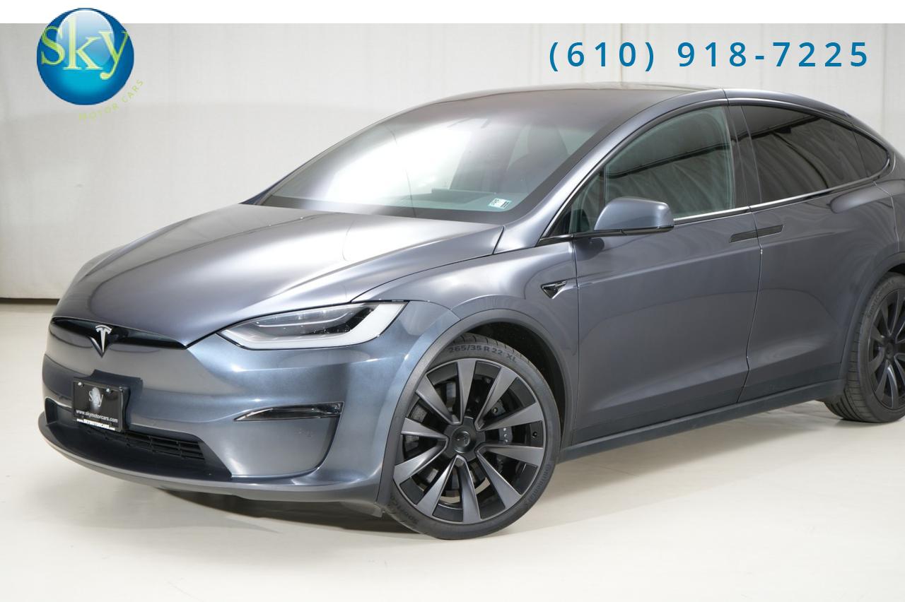2022 Tesla Model X AWD Plaid 6-PASSENGER FULL SELF-DRIVING (FSD) West Chester PA