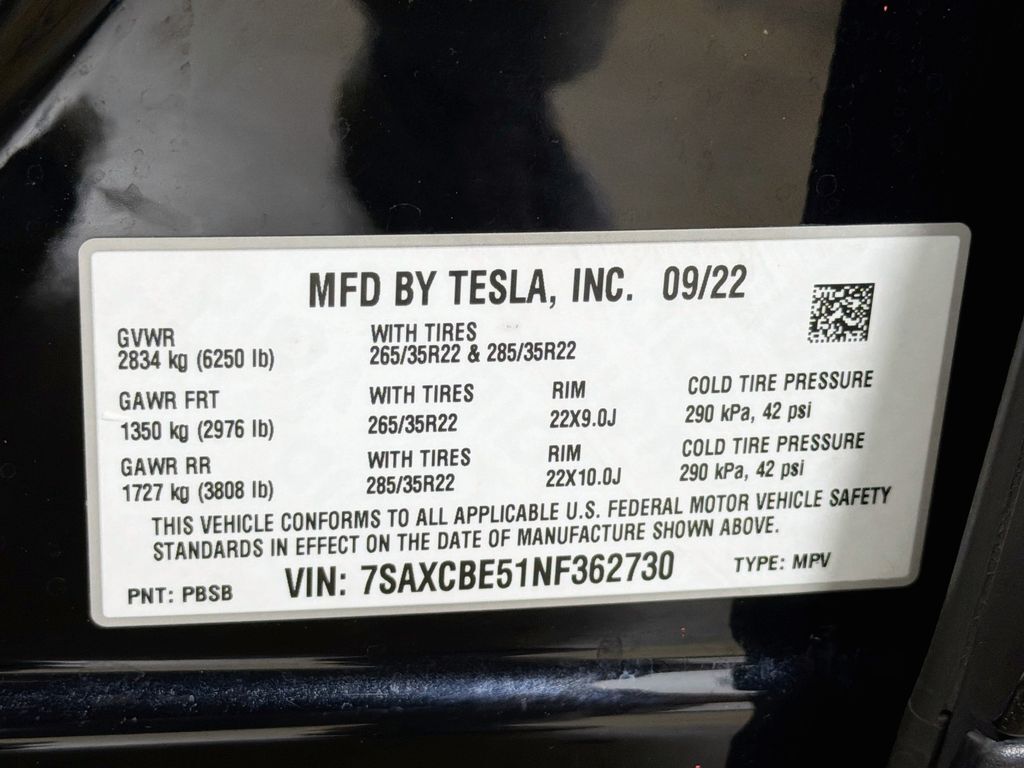 2022 Tesla Model X Base 6 SEATER Willowbrook IL