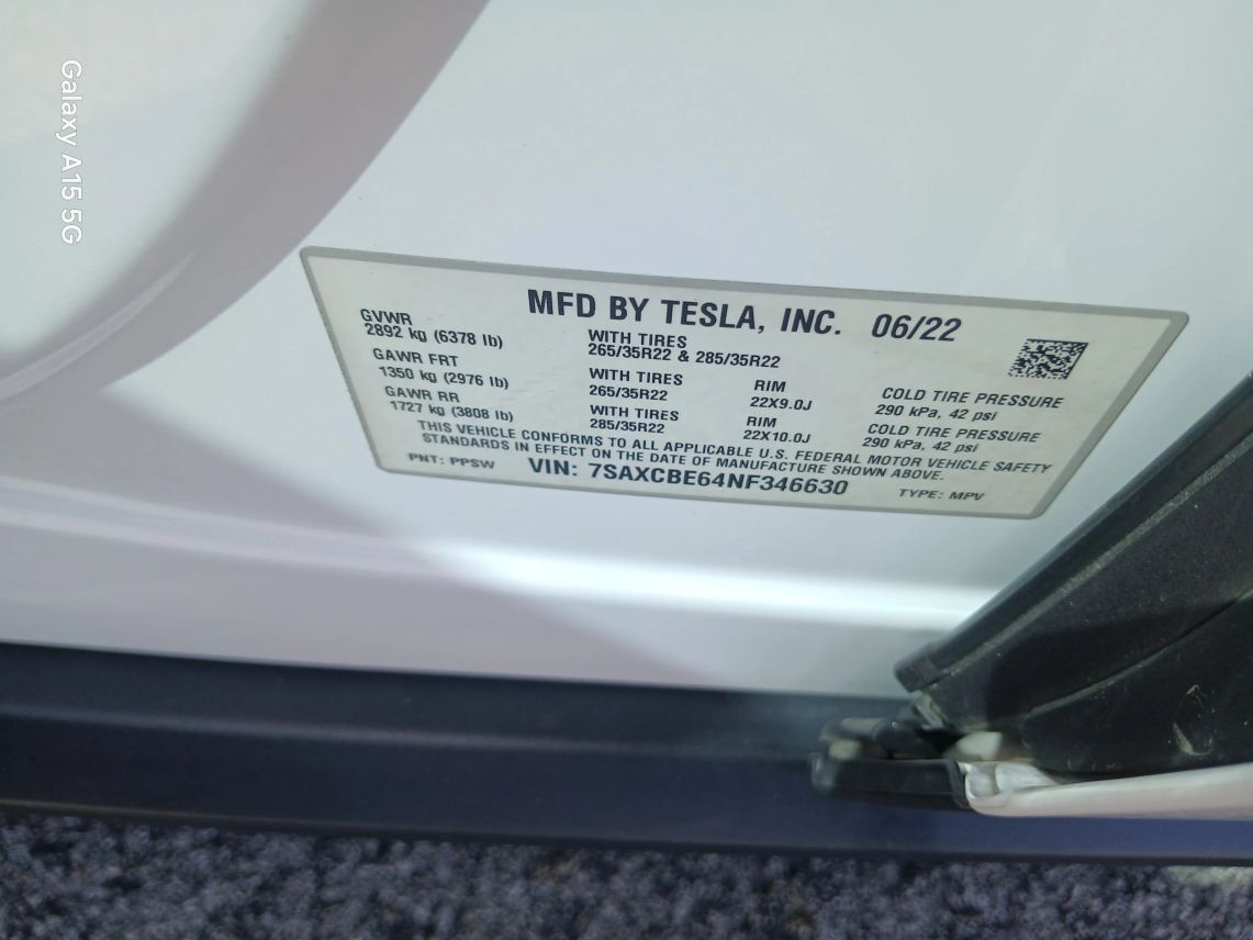 2022 Tesla Model X Plaid Sport Utility 4D Maitland FL