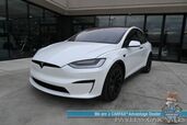 2022 Tesla Model X Plaid / Tri Motor AWD / 1020HP / Full Self Driving Included / Heated & Cooled Leather Seats / Heated Steering Yoke / Fixed Glass Roof / Lane Departure & Blind Spot / BluetootH / 311 Mile Range / 1-Owner
