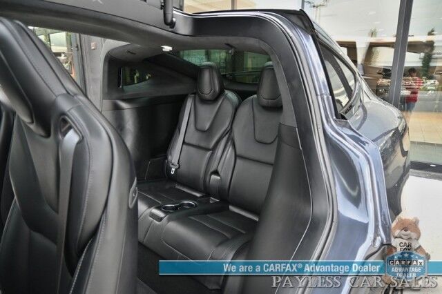 2022 Tesla Model X Plaid / Tri Motor AWD / 1020HP / Heated & Cooled Leather Seats / Heated Steering Yoke / Navigation / Fixed Glass Roof / Lane Departure & Blind Spot / Bluetooth / 333 Mile Range./ Seats 6 / 360 Cam / 1-Owner Anchorage AK