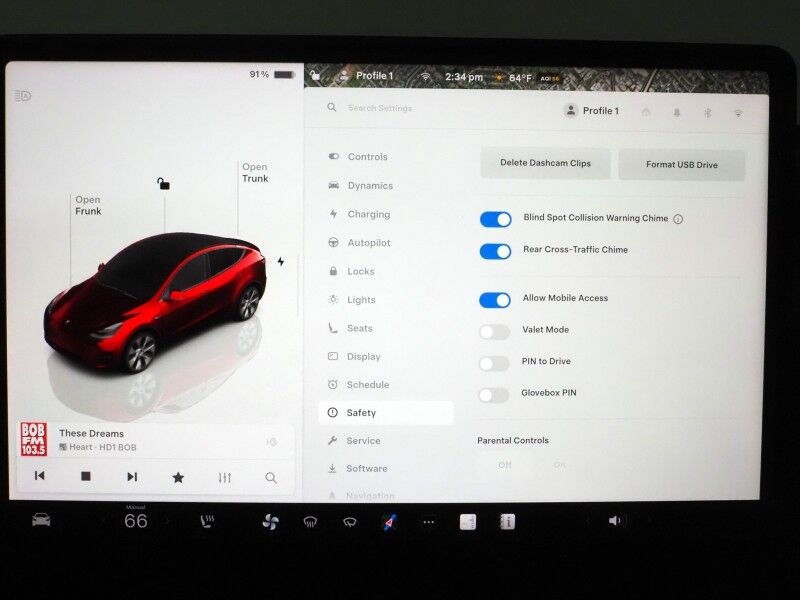 2022 Tesla Model Y Long Range AWD *AUTOPILOT, NAVIGATION, SAFETY ALERTS, ADAPTIVE CRUISE, SURROUND VIEW CAMERAS, PANORAMA GLASS ROOF, HEATED SEATS/STEERING WHEEL, WIRELESS CHARGING Round Rock TX