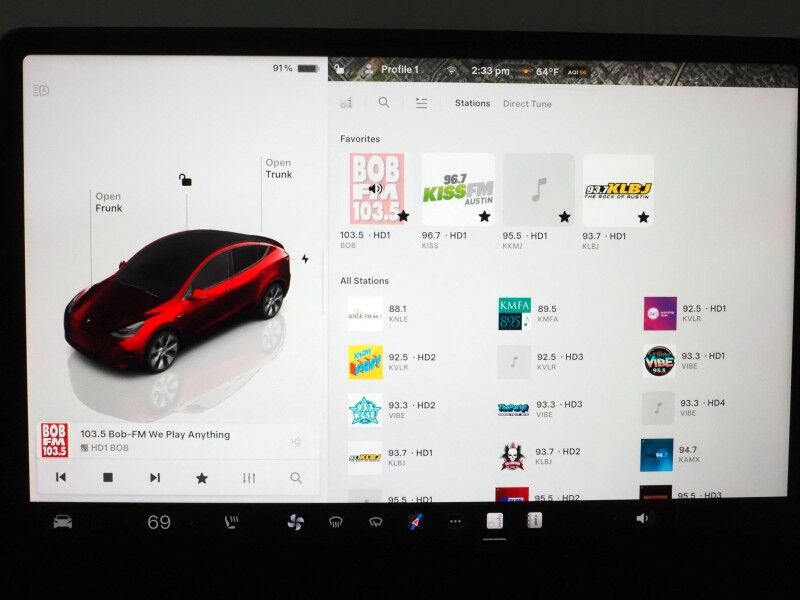 2022 Tesla Model Y Long Range AWD *AUTOPILOT, NAVIGATION, SAFETY ALERTS, ADAPTIVE CRUISE, SURROUND VIEW CAMERAS, PANORAMA GLASS ROOF, HEATED SEATS/STEERING WHEEL, WIRELESS CHARGING Round Rock TX
