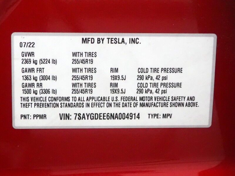 2022 Tesla Model Y Long Range AWD *AUTOPILOT, NAVIGATION, SAFETY ALERTS, ADAPTIVE CRUISE, SURROUND VIEW CAMERAS, PANORAMA GLASS ROOF, HEATED SEATS/STEERING WHEEL, WIRELESS CHARGING Round Rock TX