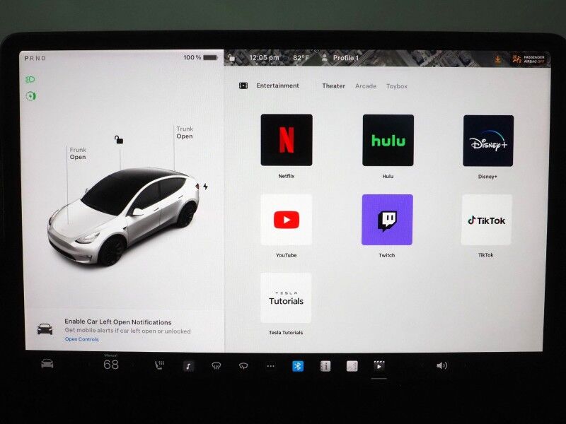 2022 Tesla Model Y Long Range AWD *AUTOPILOT, NAVIGATION, SAFETY ALERTS, ADAPTIVE CRUISE, SURROUND VIEW CAMERAS, PANORAMA GLASS ROOF, HEATED SEATS/STEERING WHEEL, WIRELESS CHARGING Round Rock TX