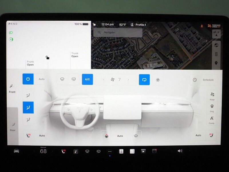 2022 Tesla Model Y Long Range AWD *AUTOPILOT, NAVIGATION, SAFETY ALERTS, ADAPTIVE CRUISE, SURROUND VIEW CAMERAS, PANORAMA GLASS ROOF, HEATED SEATS/STEERING WHEEL, WIRELESS CHARGING Round Rock TX