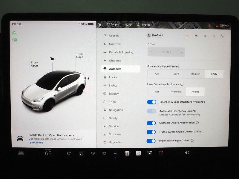 2022 Tesla Model Y Long Range AWD *AUTOPILOT, NAVIGATION, SAFETY ALERTS, ADAPTIVE CRUISE, SURROUND VIEW CAMERAS, PANORAMA GLASS ROOF, HEATED SEATS/STEERING WHEEL, WIRELESS CHARGING Round Rock TX