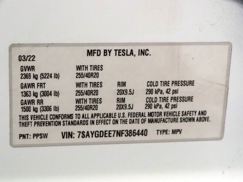 2022 Tesla Model Y Long Range AWD *AUTOPILOT, NAVIGATION, SAFETY ALERTS, ADAPTIVE CRUISE, SURROUND VIEW CAMERAS, PANORAMA GLASS ROOF, HEATED SEATS/STEERING WHEEL, WIRELESS CHARGING Round Rock TX