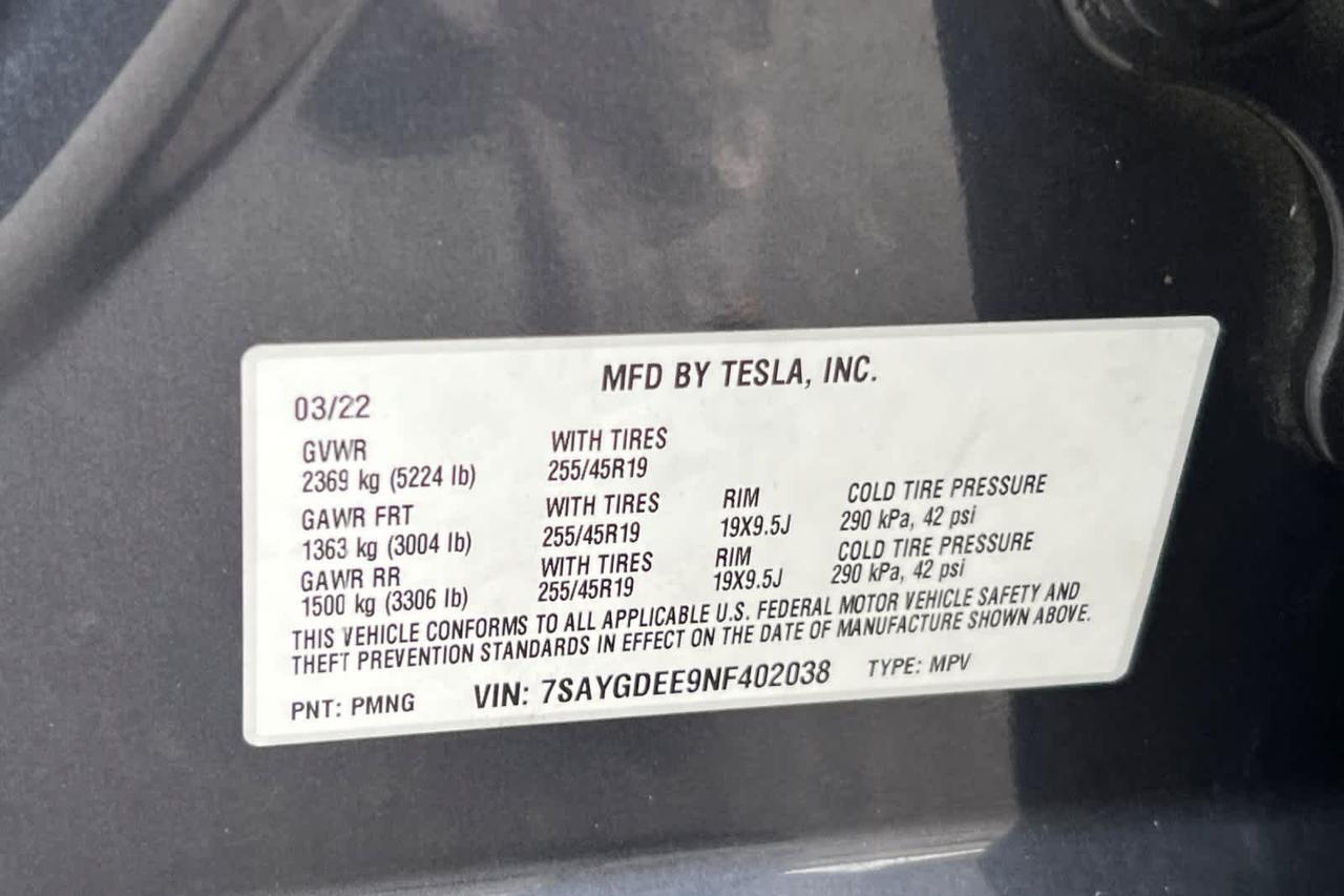 2022 Tesla Model Y Long Range Roseville CA