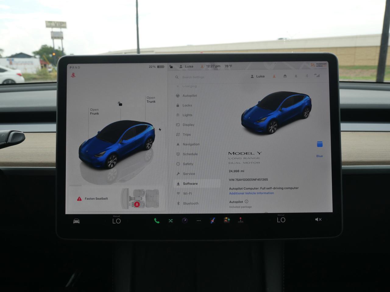 2022 Tesla Model Y Long Range San Juan TX