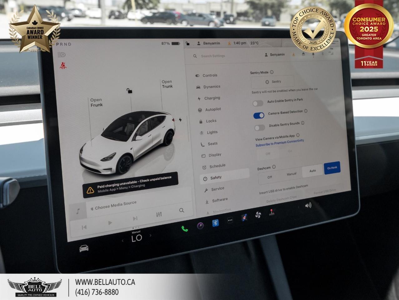 2022 Tesla Model Y Performance | 21"MODELYWHEELS | PANO | FULLSELFDRIVE | CARBONFIBER | SAFETYMODES | NO ACCIDENT Toronto ON