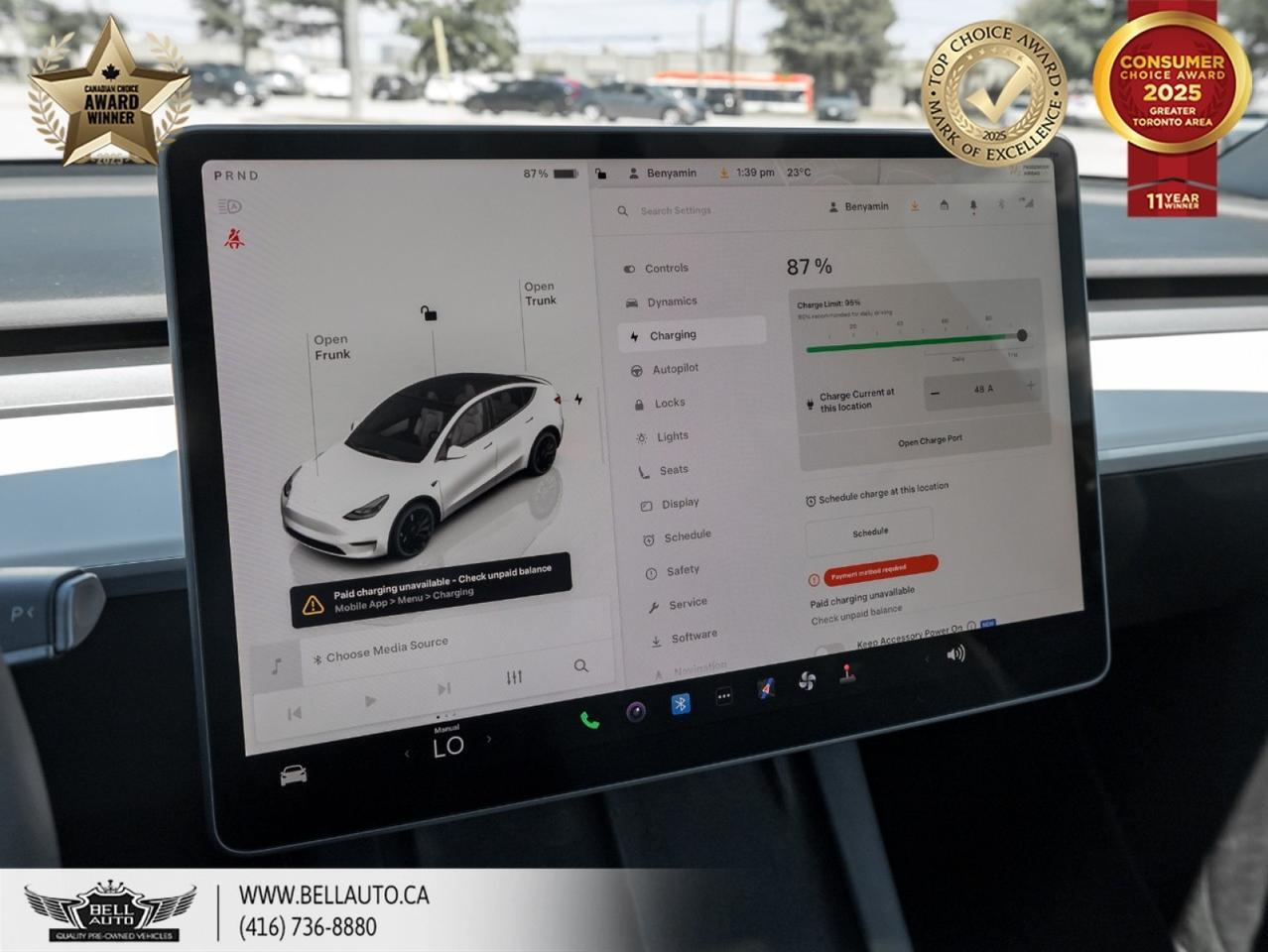 2022 Tesla Model Y Performance | 21"MODELYWHEELS | PANO | FULLSELFDRIVE | CARBONFIBER | SAFETYMODES | NO ACCIDENT Toronto ON