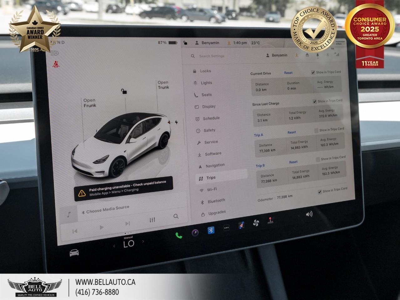 2022 Tesla Model Y Performance | 21"MODELYWHEELS | PANO | FULLSELFDRIVE | CARBONFIBER | SAFETYMODES | NO ACCIDENT Toronto ON
