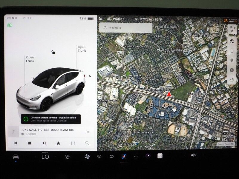 2022 Tesla Model Y Performance AWD *AUTOPILOT, NAVIGATION, SAFETY ALERTS, ADAPTIVE CRUISE, SURROUND VIEW CAMERAS, PANORAMA GLASS ROOF, HEATED SEATS, 21 INCH UBERTURBINE WHEELS, WIRELESS CHARGING Round Rock TX