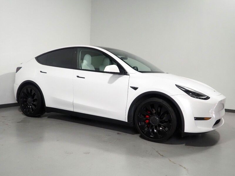 2022 Tesla Model Y Performance AWD *TRAFFIC AWARE CRUISE CONTROL, NAVIGATION, SAFETY ALERTS, SURROUND VIEW CAMERAS, PANORAMA GLASS ROOF, HEATED SEATS, 21 INCH UBERTURBINE WHEELS, WIRELESS CHARGING