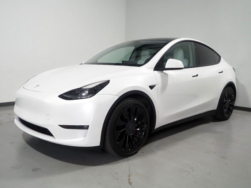 2022 Tesla Model Y Performance AWD *TRAFFIC AWARE CRUISE CONTROL, NAVIGATION, SAFETY ALERTS, SURROUND VIEW CAMERAS, PANORAMA GLASS ROOF, HEATED SEATS, 21 INCH UBERTURBINE WHEELS, WIRELESS CHARGING Round Rock TX