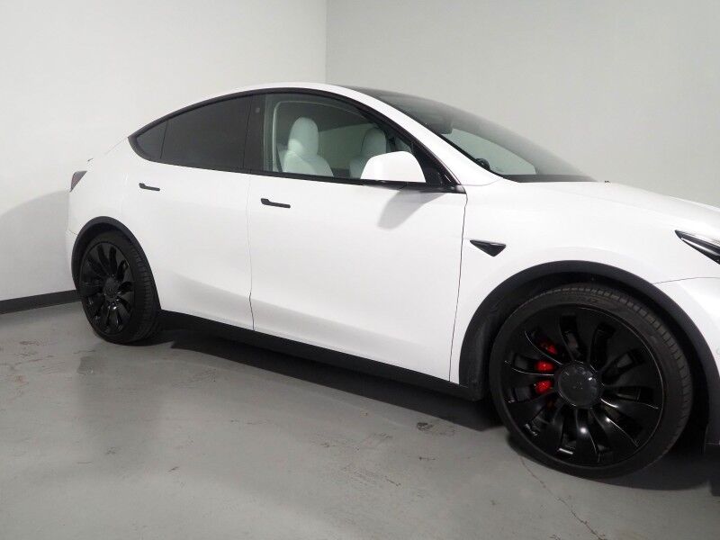 2022 Tesla Model Y Performance AWD *TRAFFIC AWARE CRUISE CONTROL, NAVIGATION, SAFETY ALERTS, SURROUND VIEW CAMERAS, PANORAMA GLASS ROOF, HEATED SEATS, 21 INCH UBERTURBINE WHEELS, WIRELESS CHARGING Round Rock TX