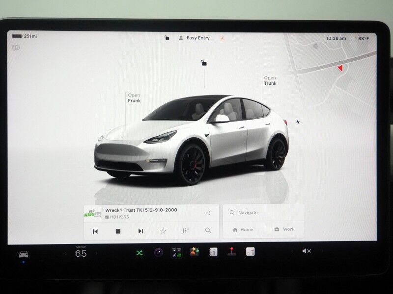 2022 Tesla Model Y Performance AWD *TRAFFIC AWARE CRUISE CONTROL, NAVIGATION, SAFETY ALERTS, SURROUND VIEW CAMERAS, PANORAMA GLASS ROOF, HEATED SEATS, 21 INCH UBERTURBINE WHEELS, WIRELESS CHARGING Round Rock TX