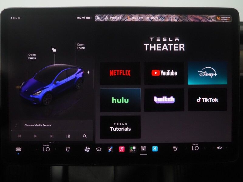 2022 Tesla Model Y Performance AWD *TRAFFIC AWARE CRUISE CONTROL, NAVIGATION, SAFETY ALERTS, SURROUND VIEW CAMERAS, PANORAMA GLASS ROOF, HEATED SEATS, 21 INCH UBERTURBINE WHEELS, WIRELESS CHARGING Round Rock TX