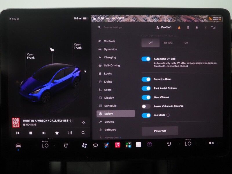2022 Tesla Model Y Performance AWD *TRAFFIC AWARE CRUISE CONTROL, NAVIGATION, SAFETY ALERTS, SURROUND VIEW CAMERAS, PANORAMA GLASS ROOF, HEATED SEATS, 21 INCH UBERTURBINE WHEELS, WIRELESS CHARGING Round Rock TX