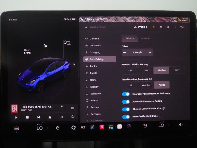 2022 Tesla Model Y Performance AWD *TRAFFIC AWARE CRUISE CONTROL, NAVIGATION, SAFETY ALERTS, SURROUND VIEW CAMERAS, PANORAMA GLASS ROOF, HEATED SEATS, 21 INCH UBERTURBINE WHEELS, WIRELESS CHARGING Round Rock TX