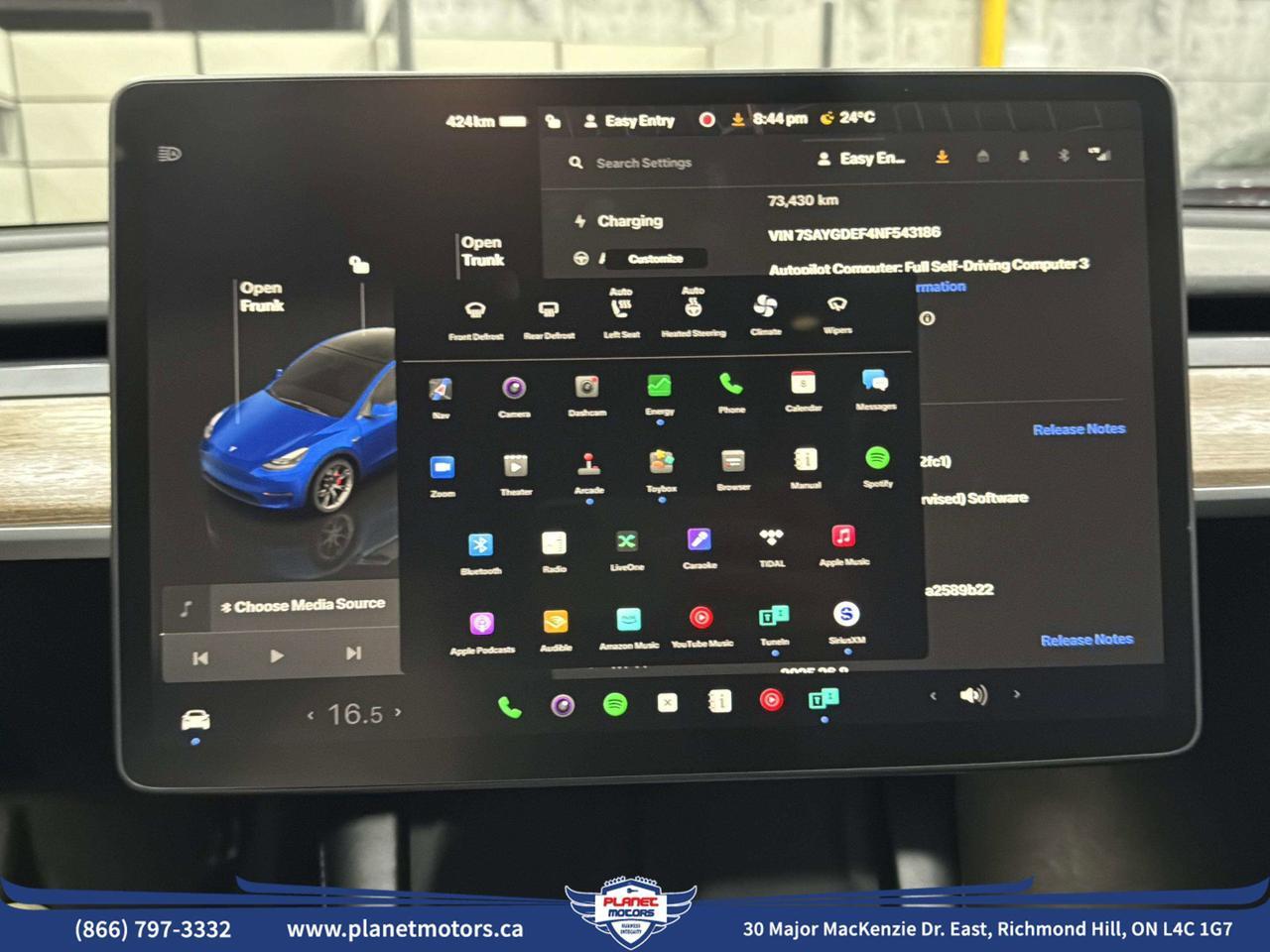 2022 Tesla Model Y Performance Richmond Hill ON
