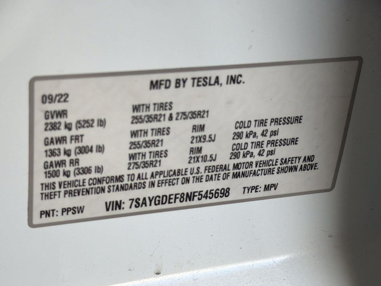 2022 Tesla Model Y Performance San Antonio TX