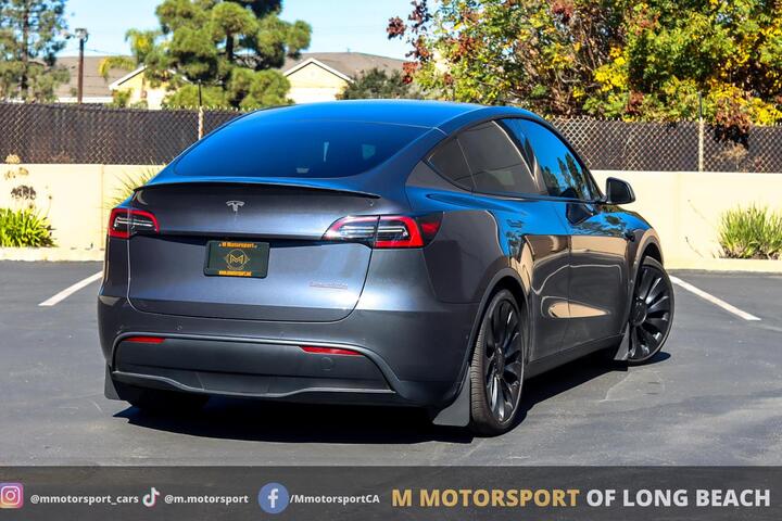 2022 Tesla Model Y Performance Sport Utility 4D Long Beach CA 2022 Tesla Model Y Performance Sport Utility 4D Long Beach CA