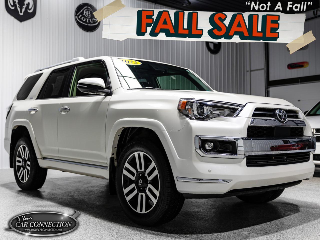 2022 Toyota 4Runner Limited 4WD 7-Passenger NAV