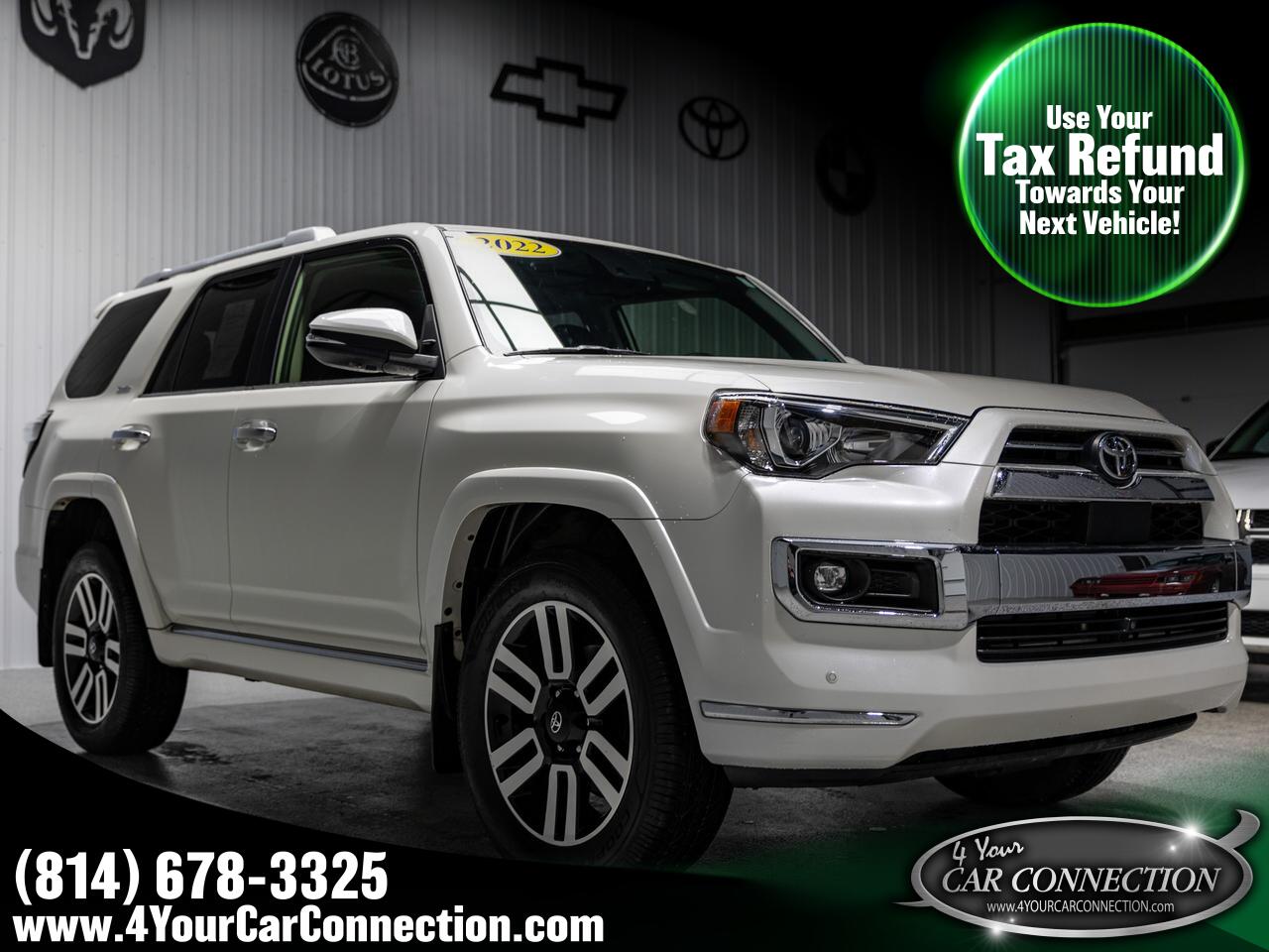 2022 Toyota 4Runner Limited 4WD 7-Passenger NAV