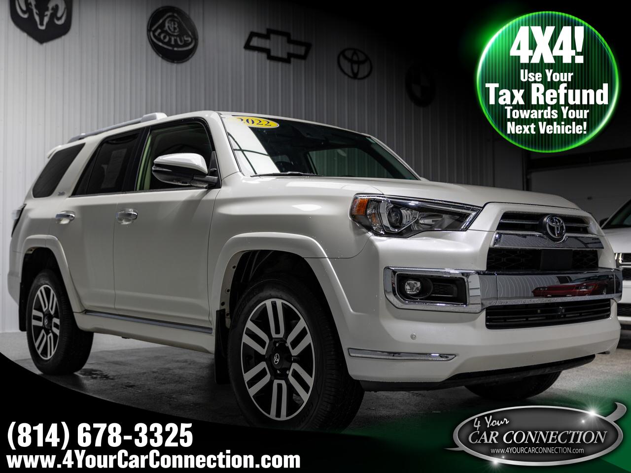 2022 Toyota 4Runner Limited 4WD 7-Passenger NAV