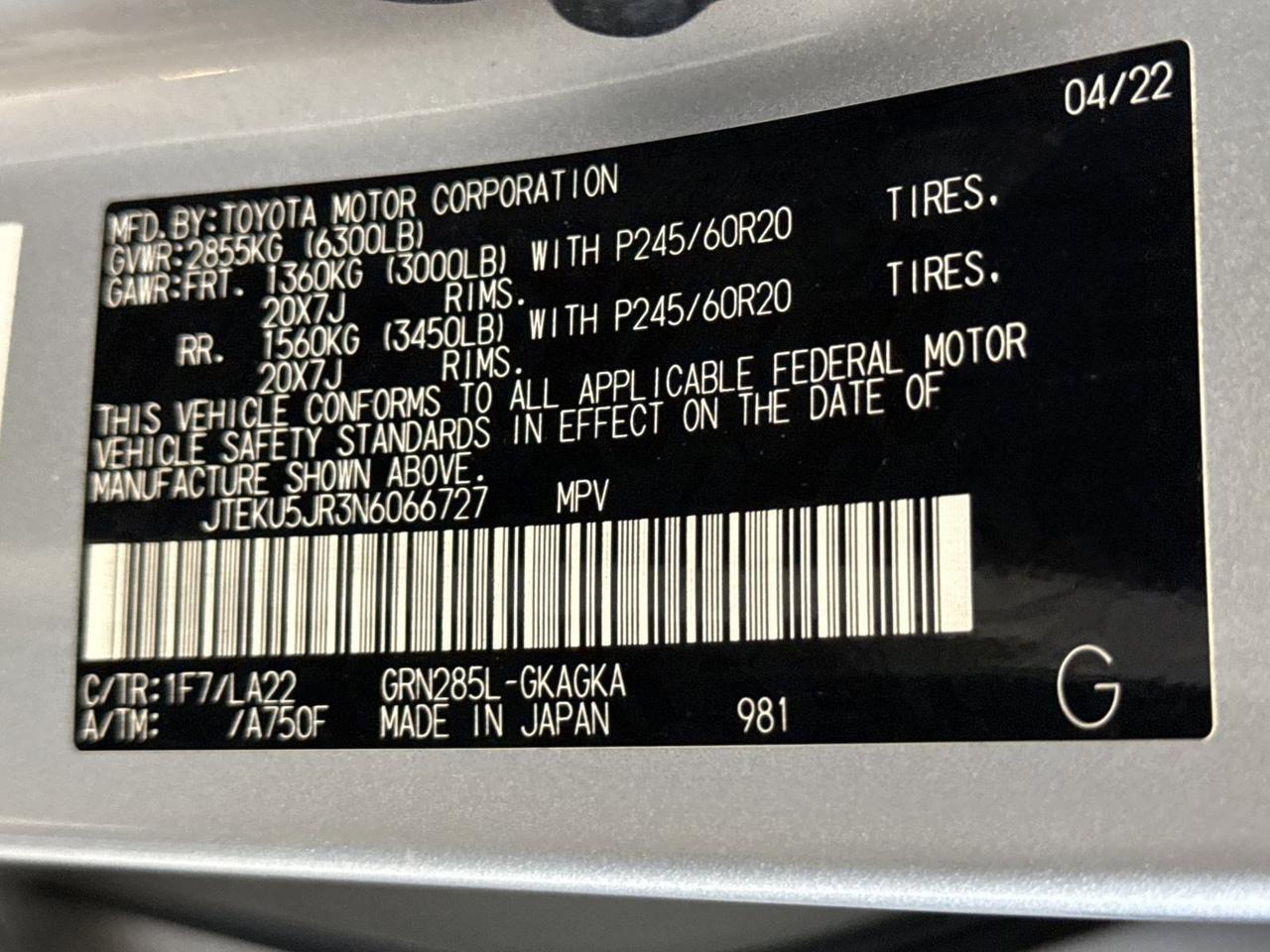 2022 Toyota 4Runner Limited San Antonio TX