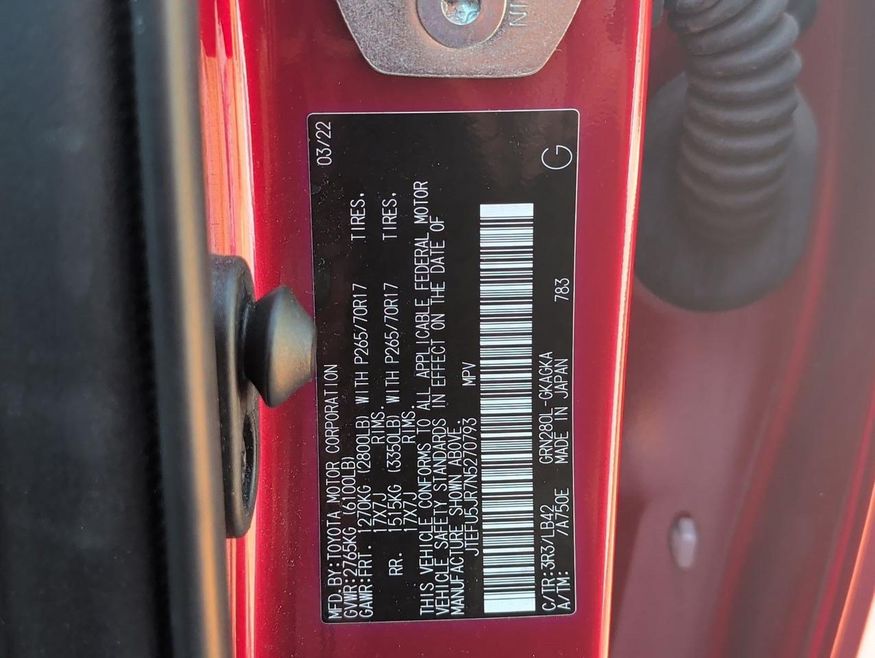 2022 Toyota 4Runner SR5 Premium San Juan TX