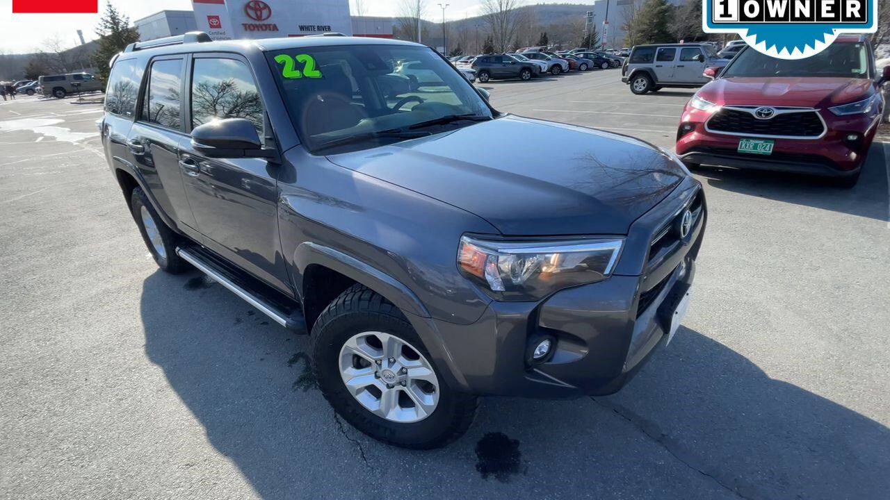 2022 Toyota 4Runner SR5 Premium White River Junction VT