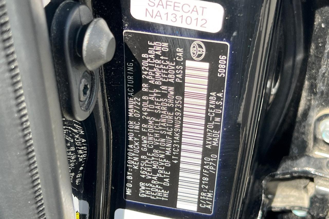 2022 Toyota Camry Hybrid LE Roseville CA
