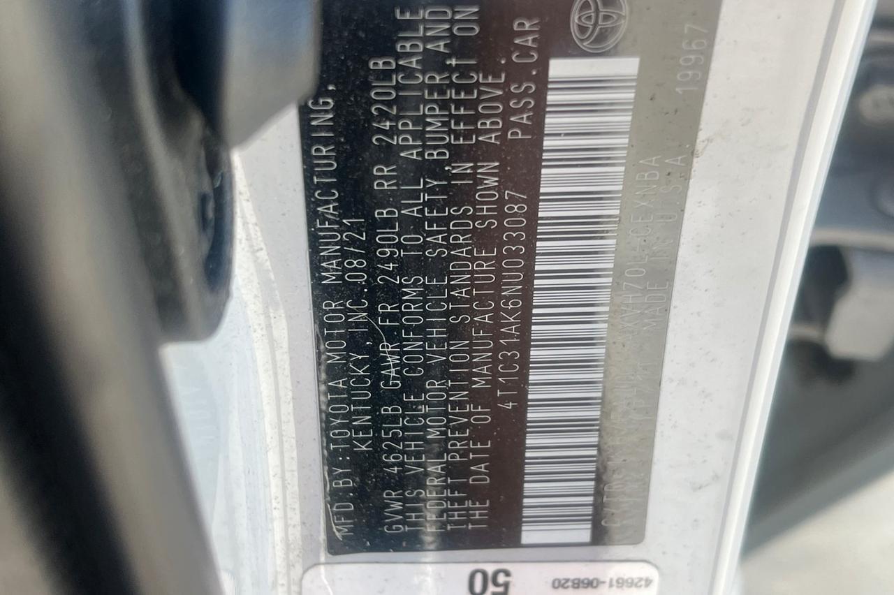 2022 Toyota Camry Hybrid LE Ontario OR