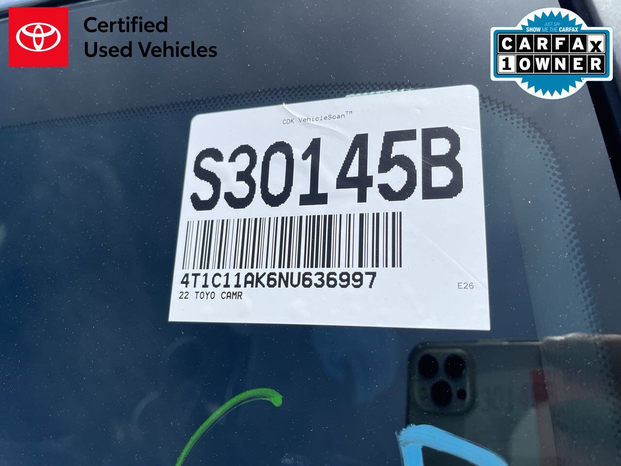2022 Toyota Camry LE White River Junction VT