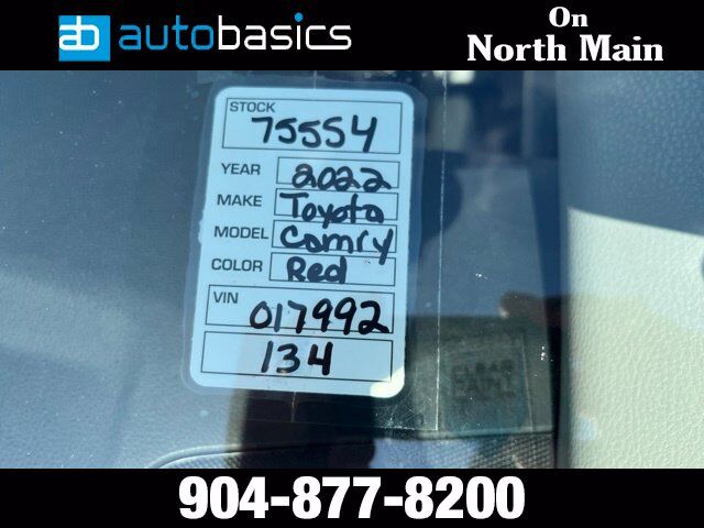 2022 Toyota Camry SE Jacksonville FL