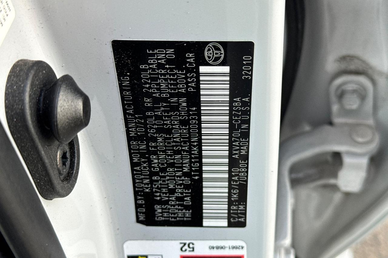 2022 Toyota Camry SE Roseville CA
