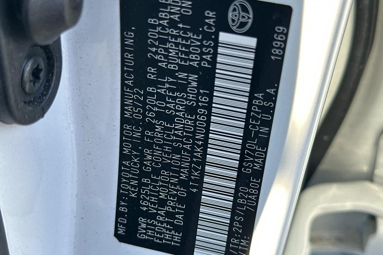 2022 Toyota Camry XSE V6 Roseville CA