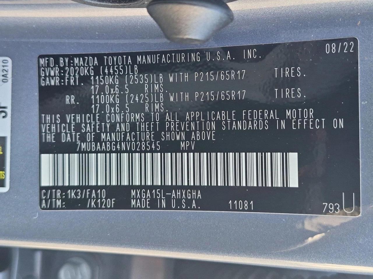 2022 Toyota Corolla Cross LE Roseville CA