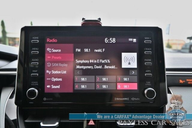 2022 Toyota Corolla Hatchback SE / Automatic / Adaptive Cruise Control / Lane Departure & Blind Spot Alert / Collision Alert / Apple CarPlay & Android Auto / Back Up Camera / Keyless Entry & Start / Block Heater / 41 MPG Anchorage AK
