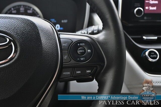 2022 Toyota Corolla Hatchback SE / Automatic / Adaptive Cruise Control / Lane Departure & Blind Spot Alert / Collision Alert / Apple CarPlay & Android Auto / Back Up Camera / Keyless Entry & Start / Block Heater / 41 MPG Anchorage AK