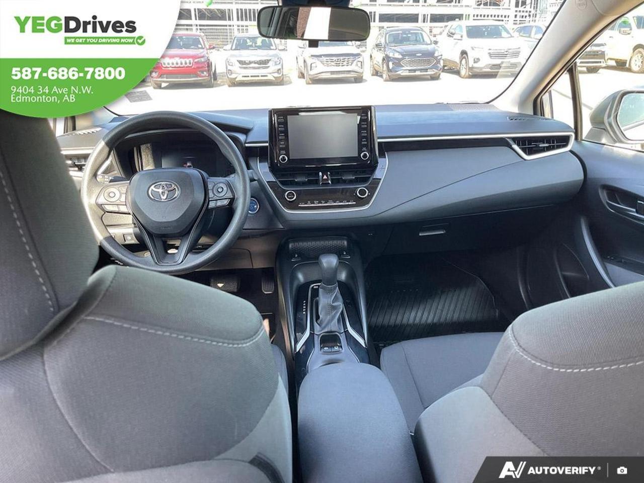 2022 Toyota Corolla Hybrid Edmonton AB