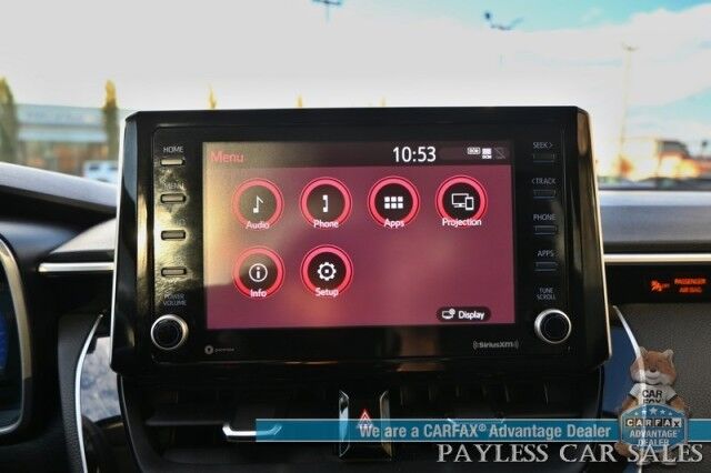 2022 Toyota Corolla Hybrid LE / Premium Interior Pkg / Power & Heated Leather Seats / Lane Departure & Blind Spot Alert / Apple CarPlay & Android / Adaptive Cruise / Keyless Entry & Start / Studless Winter Tires / 53 MPG Wasilla AK