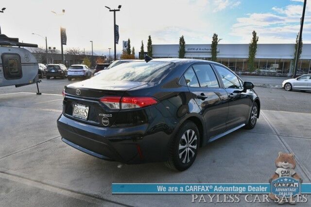 2022 Toyota Corolla Hybrid LE / Premium Interior Pkg / Power & Heated Leather Seats / Lane Departure & Blind Spot Alert / Apple CarPlay & Android / Adaptive Cruise / Keyless Entry & Start / Studless Winter Tires / 53 MPG Wasilla AK